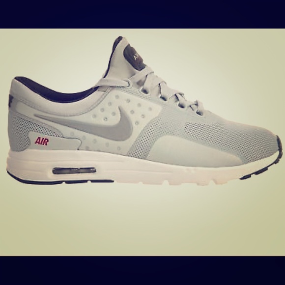Nike Shoes - Nike Air Max Zero QS Womens  Metallic Silver